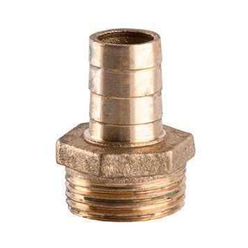 Штуцер 3/4&Prime;Н 16мм латунный 1669Б 000021930 фото