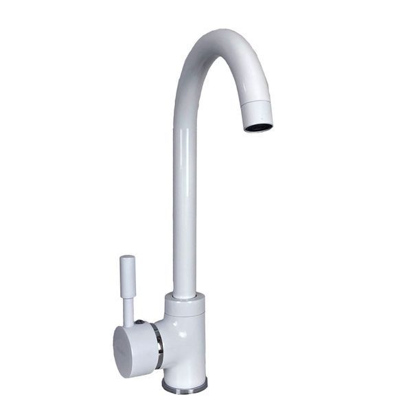 Смеситель для кухни Globus Lux LAZER GLLR-0103 S-WHITE 000013072 фото